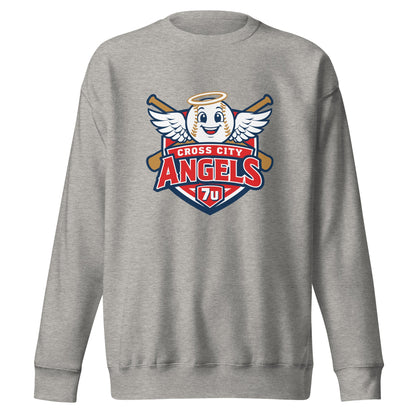 Performance | Crewneck | Cross City Angels | Shield Logo