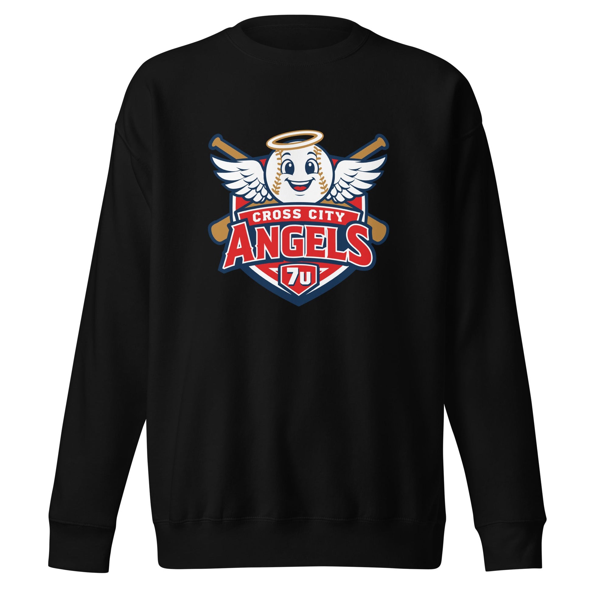 Performance | Crewneck | Cross City Angels | Shield Logo