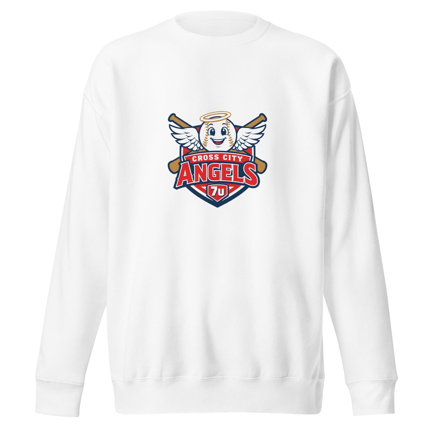 Performance | Crewneck | Cross City Angels | Shield Logo