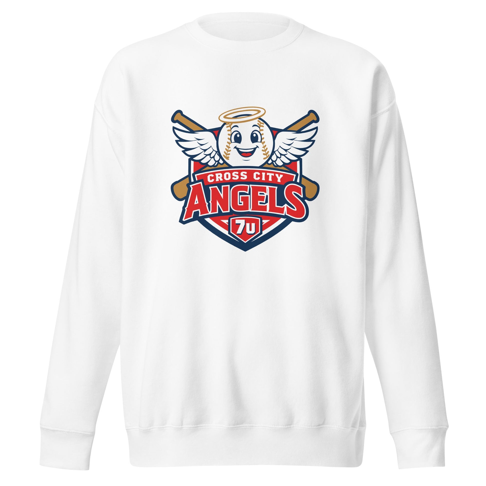 Performance | Crewneck | Cross City Angels | Shield Logo