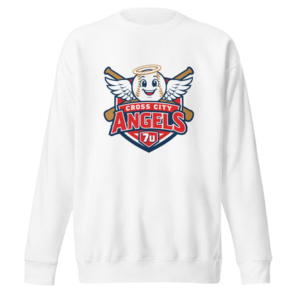 Performance | Crewneck | Cross City Angels | Shield Logo