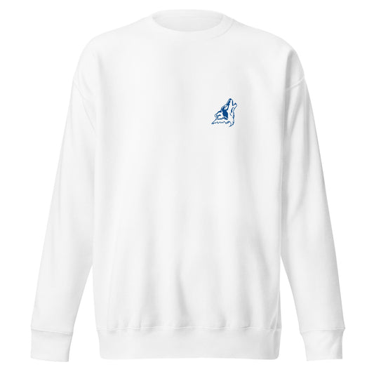 Performance | Crewneck | CSN Volleyball | CSN White Alt Logo