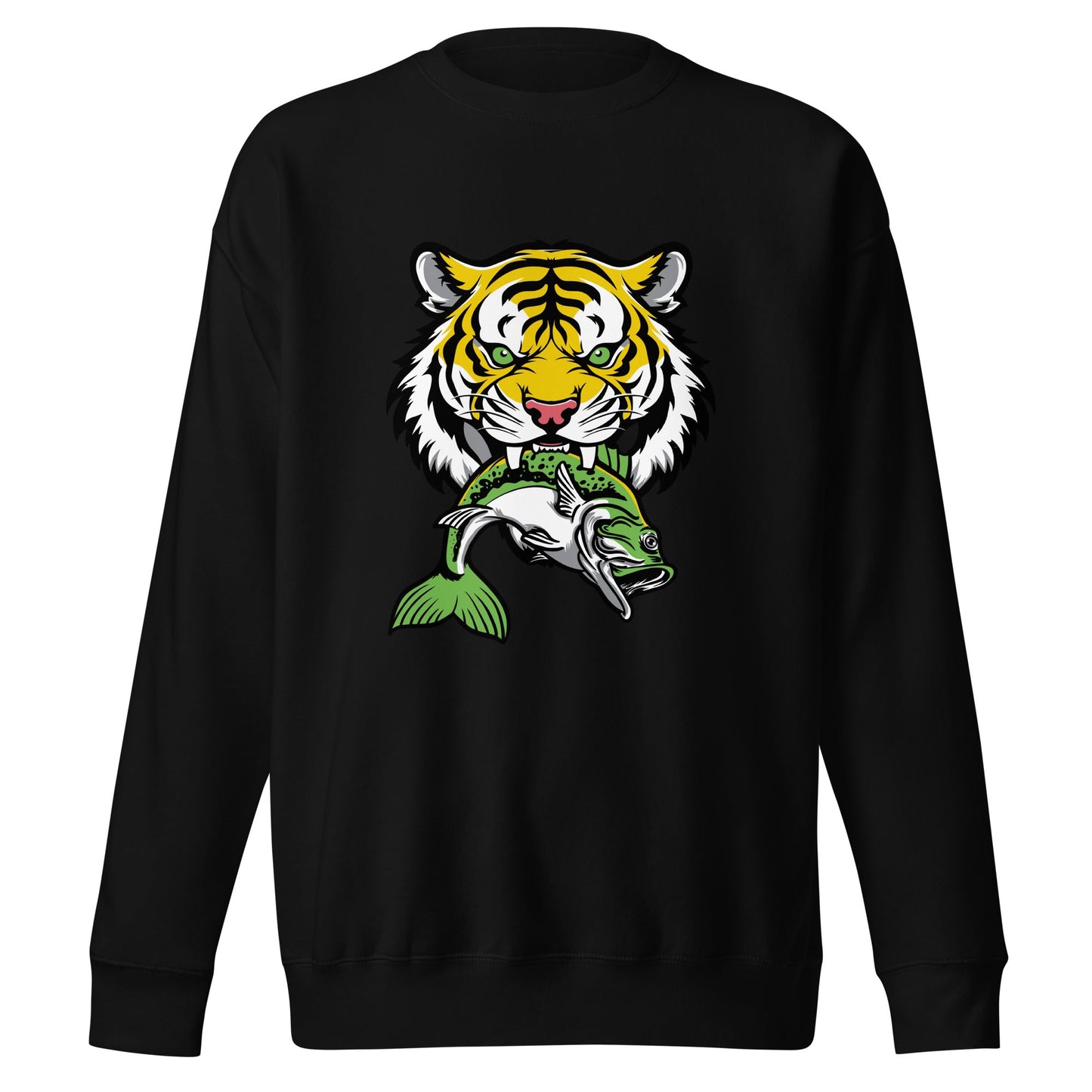 Performance | Crewneck | DeKalb Fishing Team | Mascot Logo