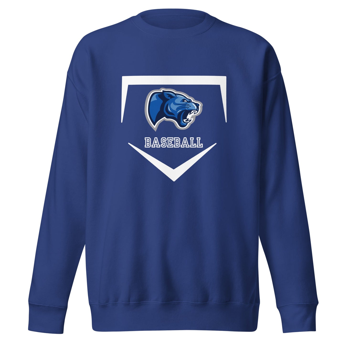 Performance | Crewneck | Denmark Technical College | Baseball Logo