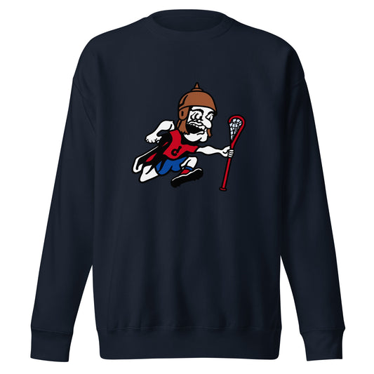 Performance | Crewneck | Detroit Lacrosse | Crest Logo