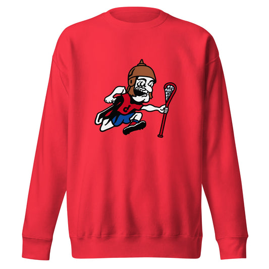 Performance | Crewneck | Detroit Lacrosse | Crest Logo