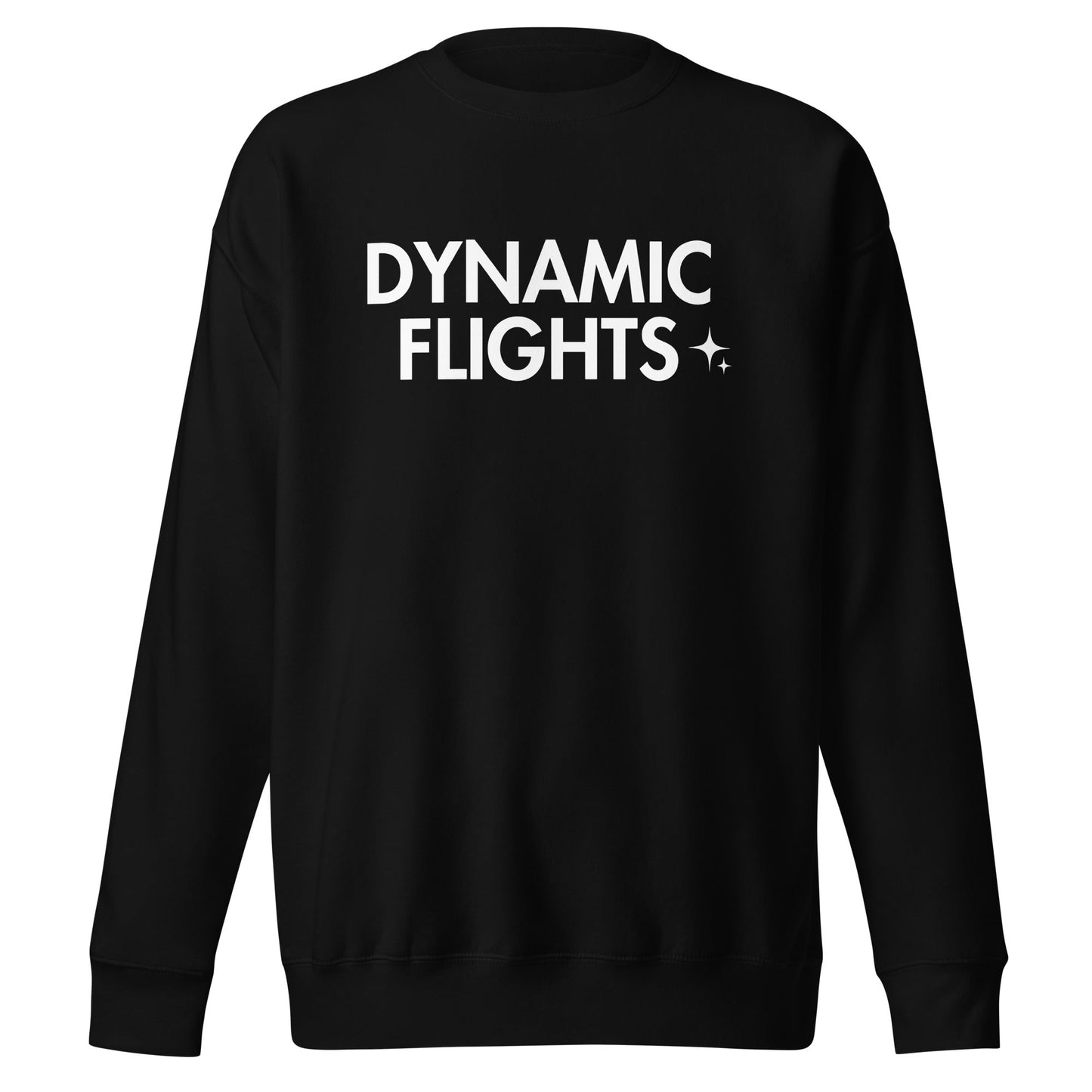 Performance | Crewneck | Dynamic Flights Gymnastics | Alt Logo