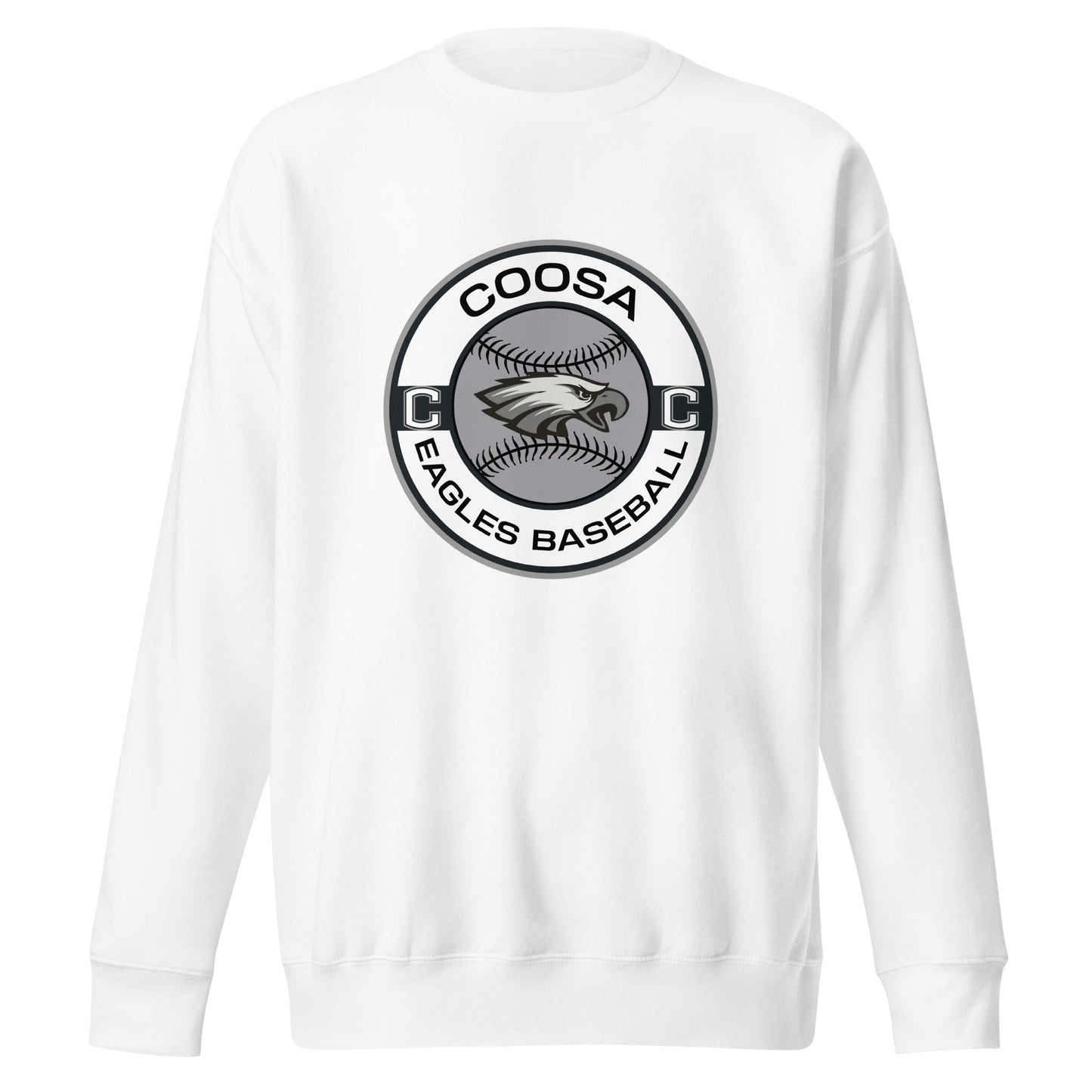 Performance | Crewneck | Eagles Baseball | Badge Logo