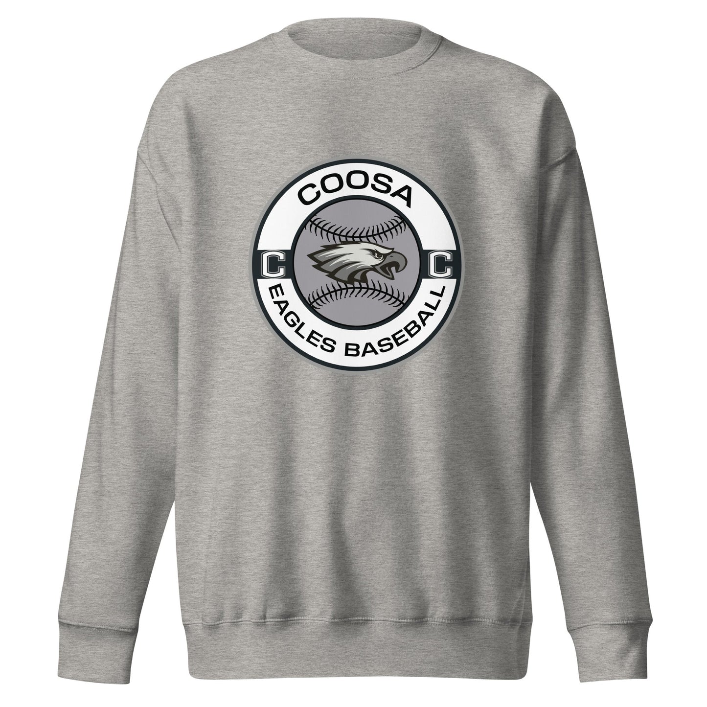 Performance | Crewneck | Eagles Baseball | Badge Logo