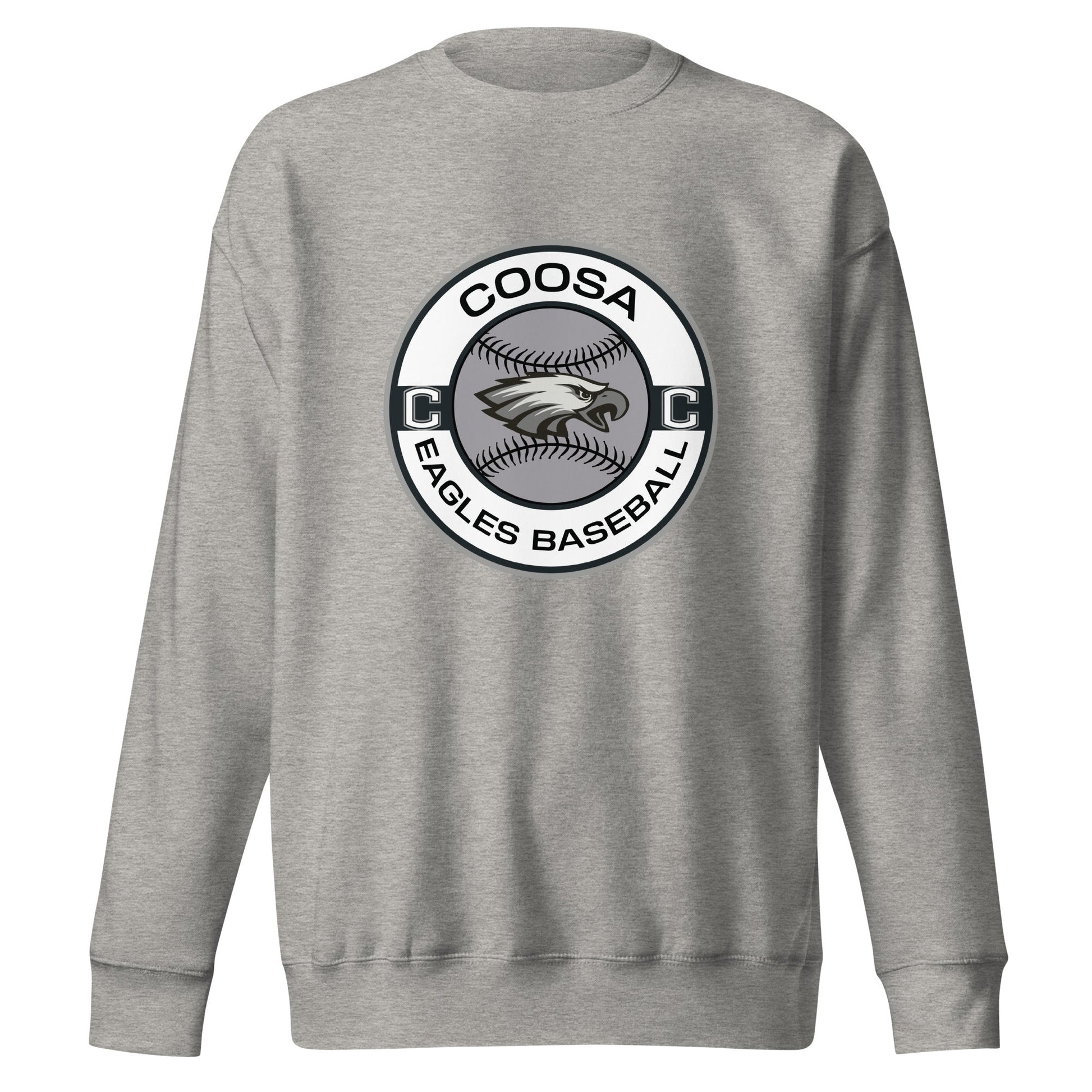 Performance | Crewneck | Eagles Baseball | Badge Logo