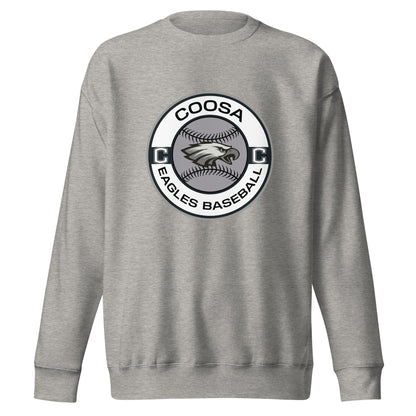 Performance | Crewneck | Eagles Baseball | Badge Logo