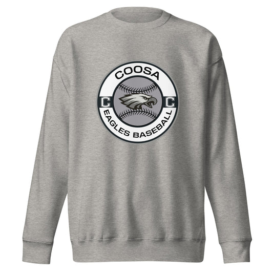 Performance | Crewneck | Eagles Baseball | Badge Logo
