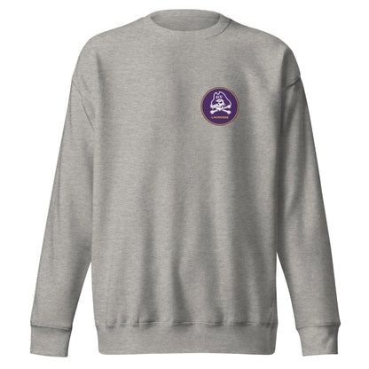 Performance | Crewneck | ECU Club Womens Lacrosse | Badge Logo