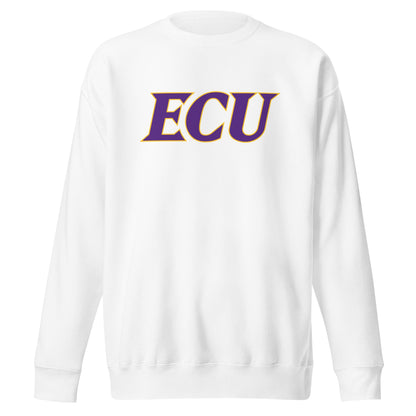 Performance | Crewneck | ECU Club Womens Lacrosse | Crest Logo