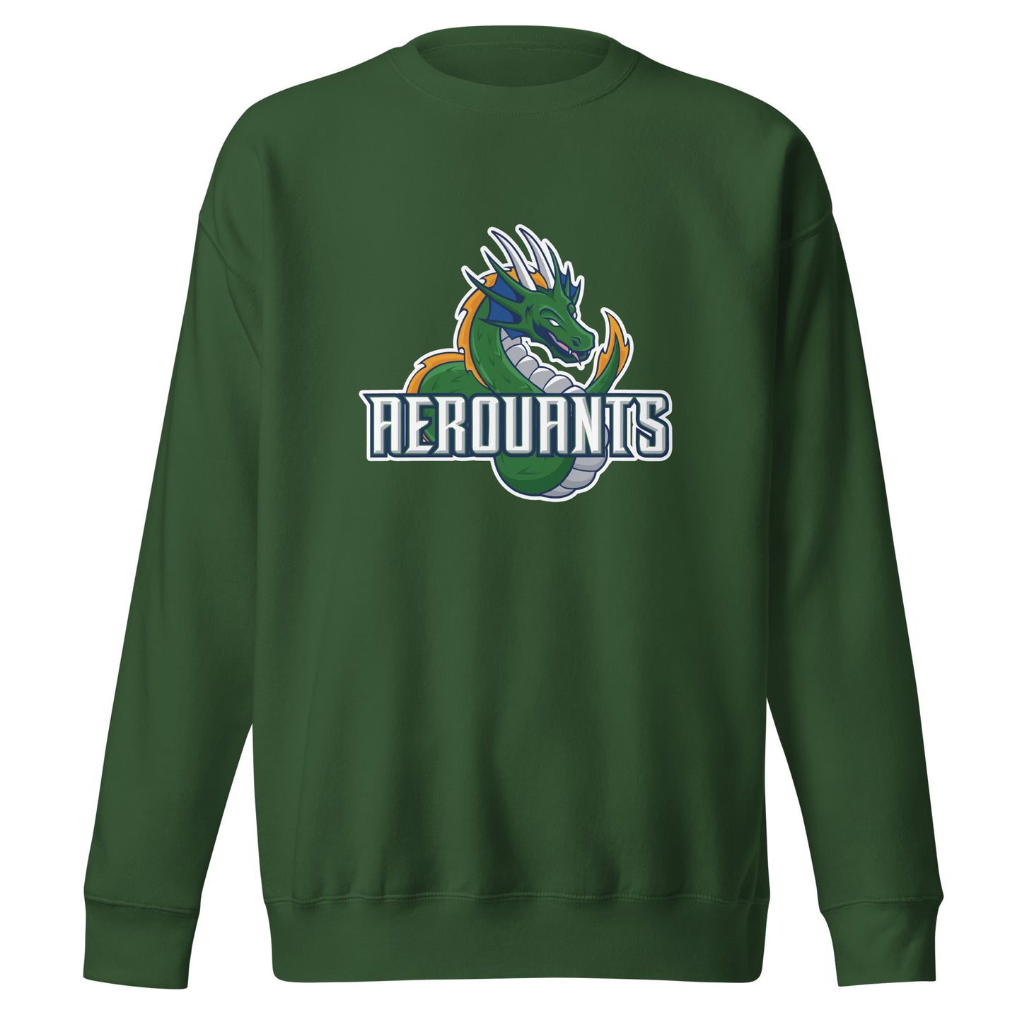 Performance | Crewneck | Emerald High School Baseball | Dragon Logo
