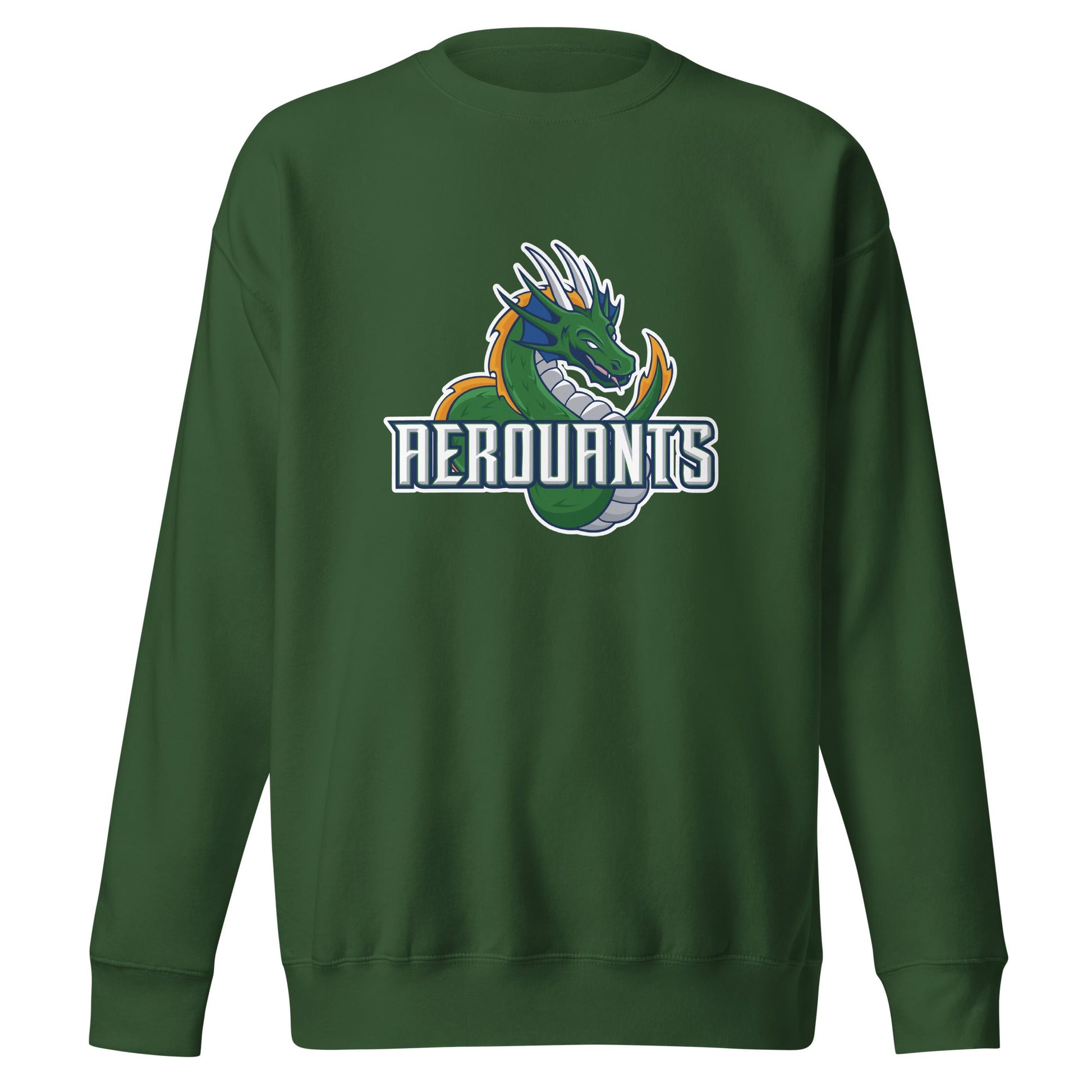 Performance | Crewneck | Emerald High School Baseball | Dragon Logo