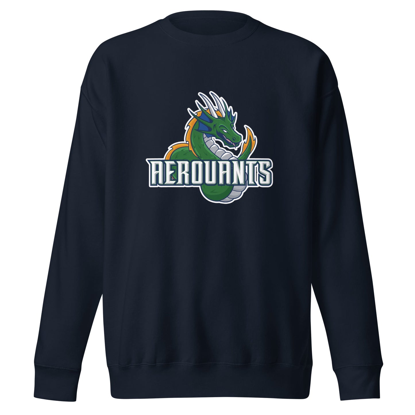 Performance | Crewneck | Emerald High School Baseball | Dragon Logo