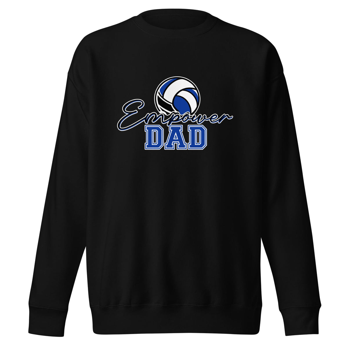 Performance | Crewneck | Empower Volleyball Club | Dad Crest Logo