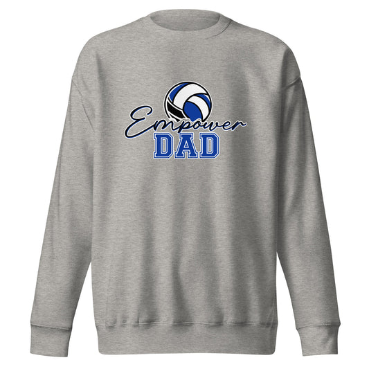 Performance | Crewneck | Empower Volleyball Club | Dad Crest Logo