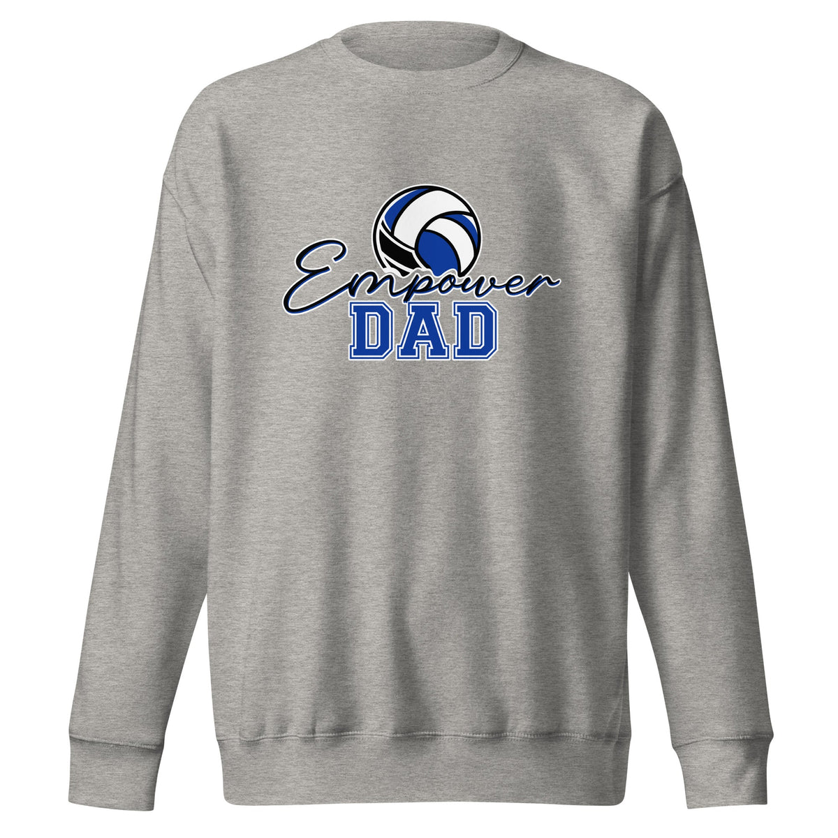 Performance | Crewneck | Empower Volleyball Club | Dad Crest Logo