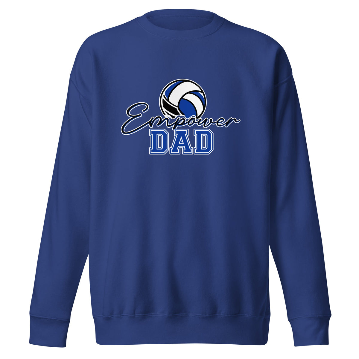 Performance | Crewneck | Empower Volleyball Club | Dad Crest Logo