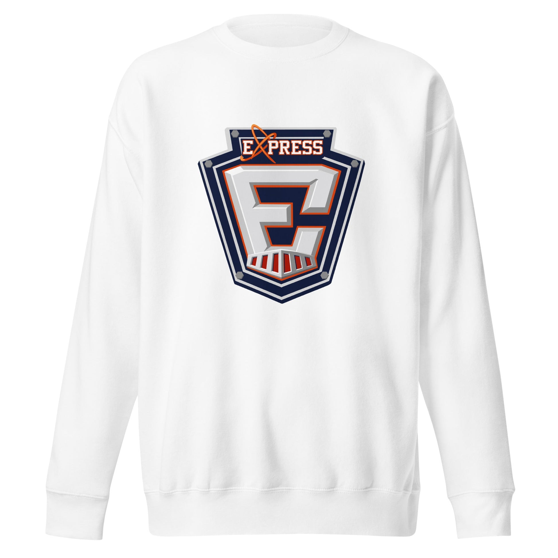 Performance | Crewneck | Erie Express Football | E Badge Logo