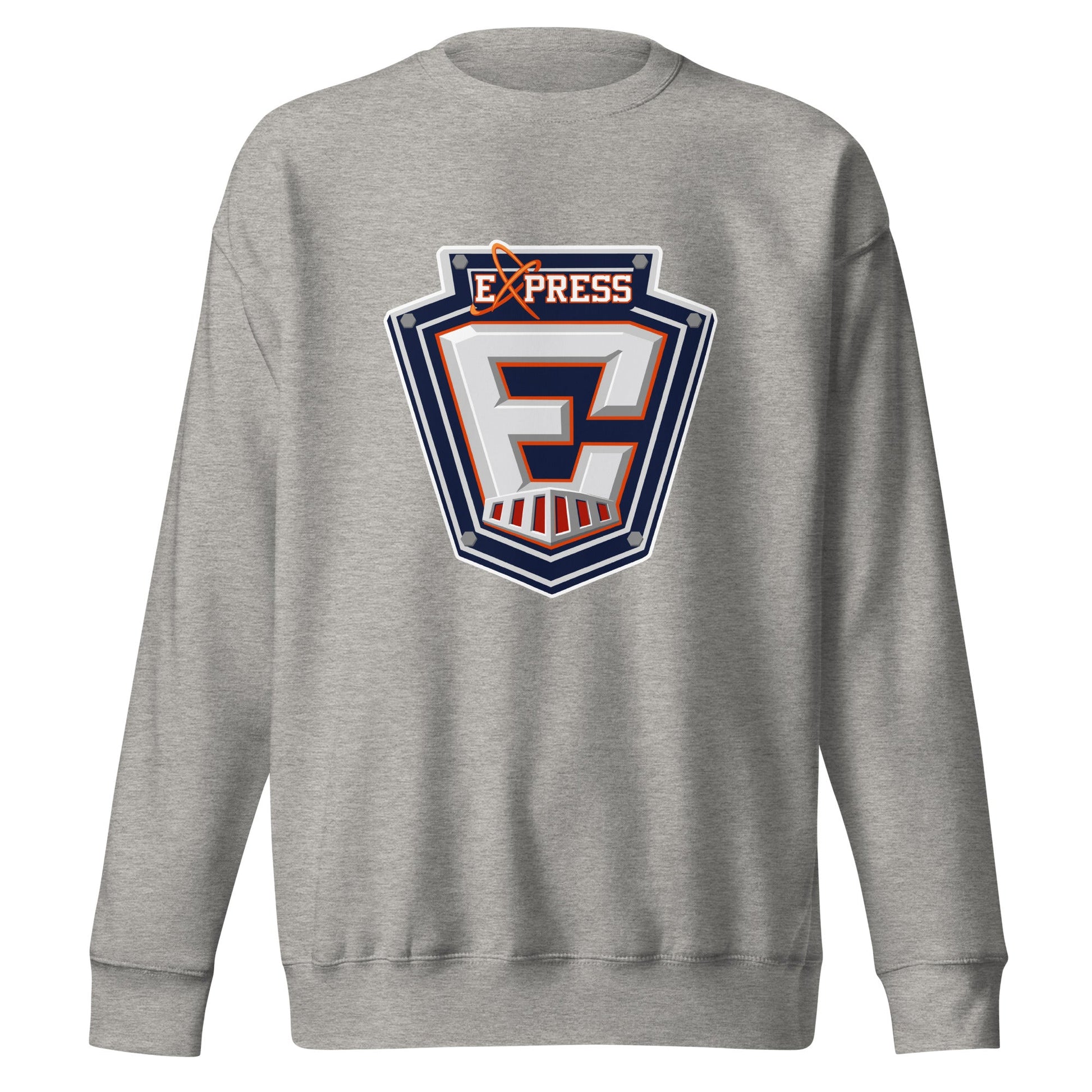 Performance | Crewneck | Erie Express Football | E Badge Logo