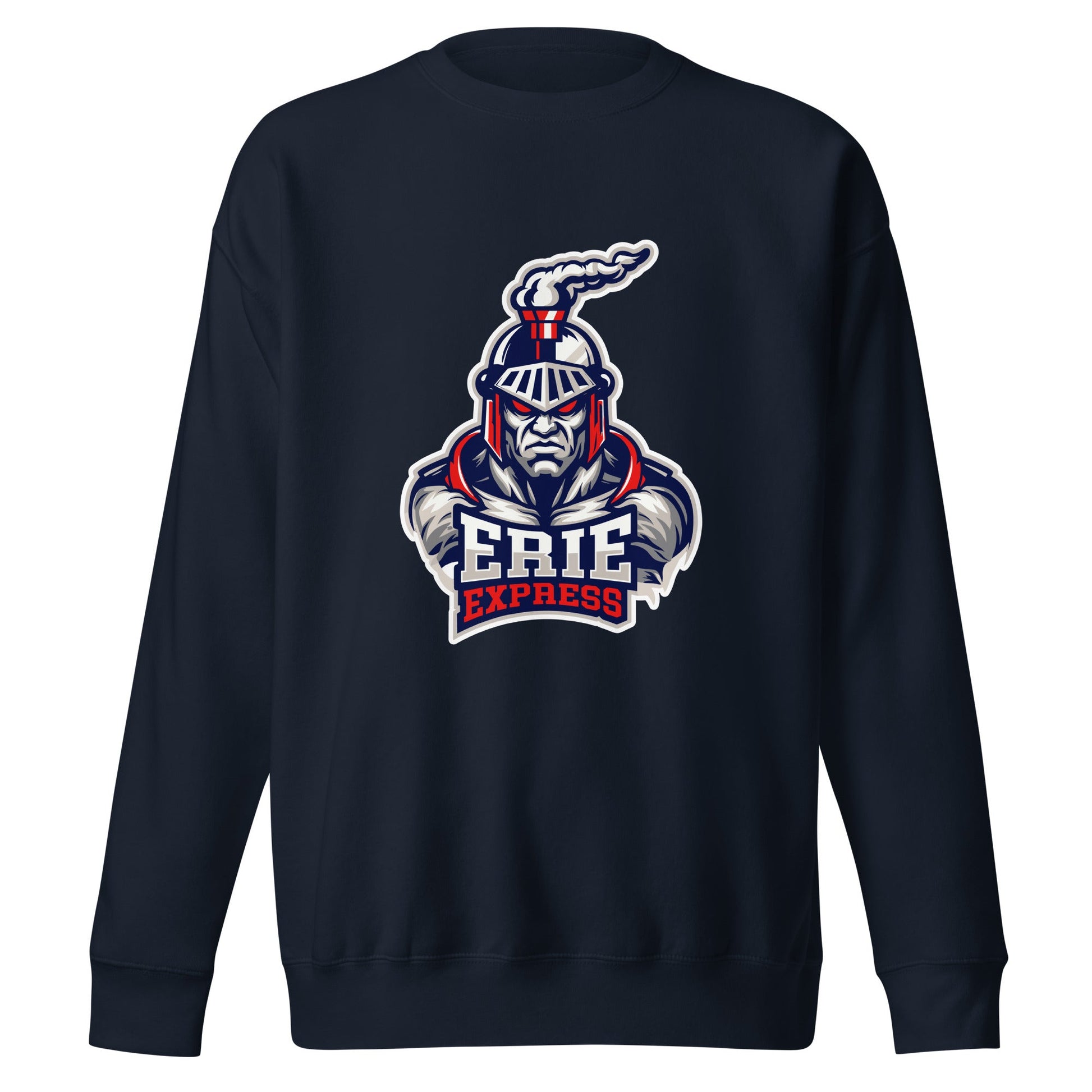 Performance | Crewneck | Erie Express Football | Mascot Logo