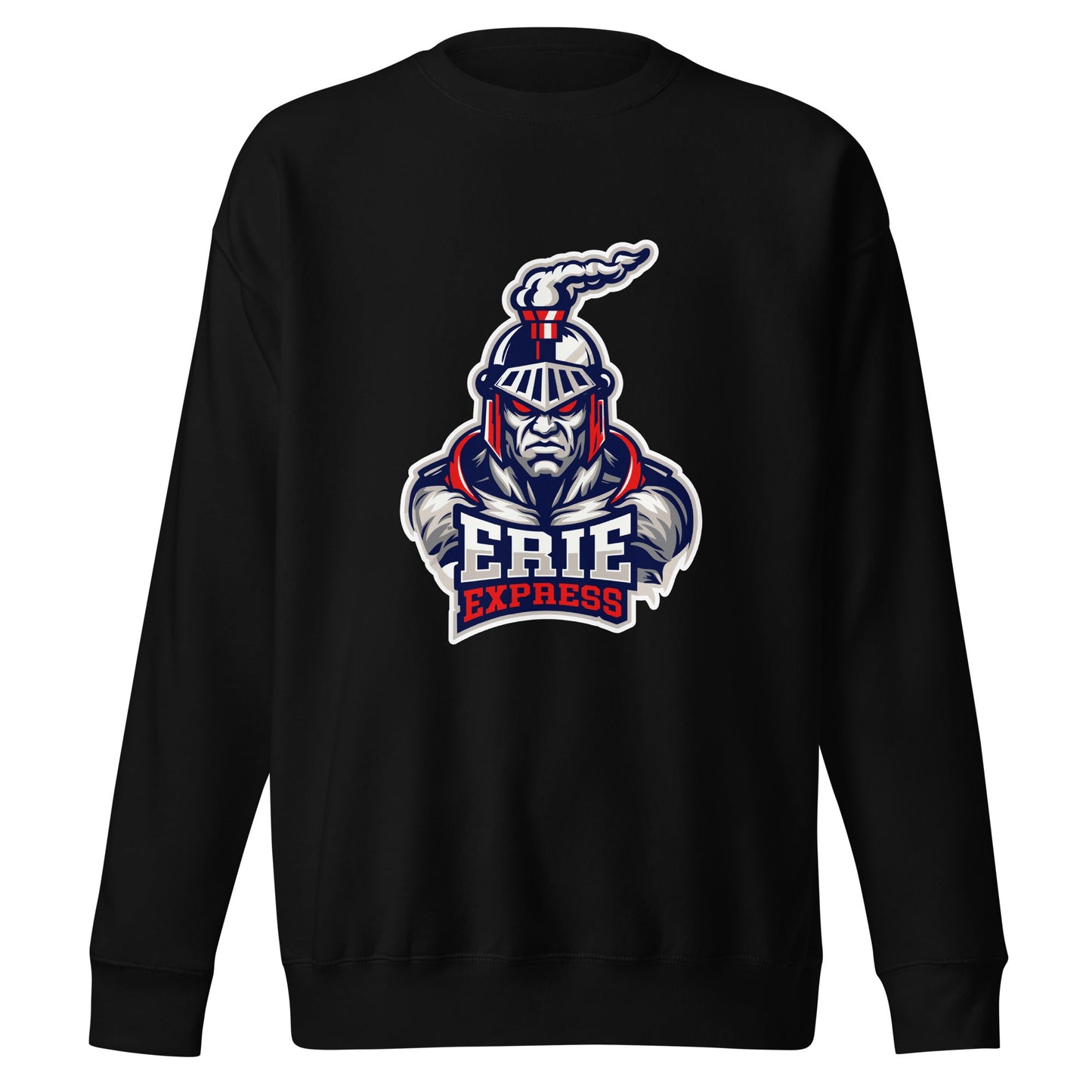 Performance | Crewneck | Erie Express Football | Mascot Logo