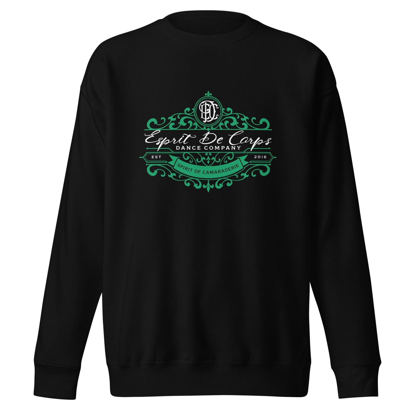 Performance | Crewneck | Esprit de Corps Dance Co., LLC | Crest Logo