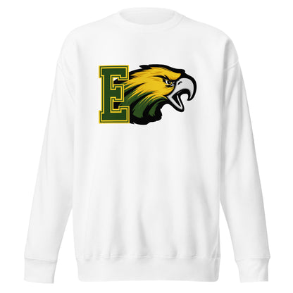 Performance | Crewneck | Evergreen Junior High | Mascot Logo