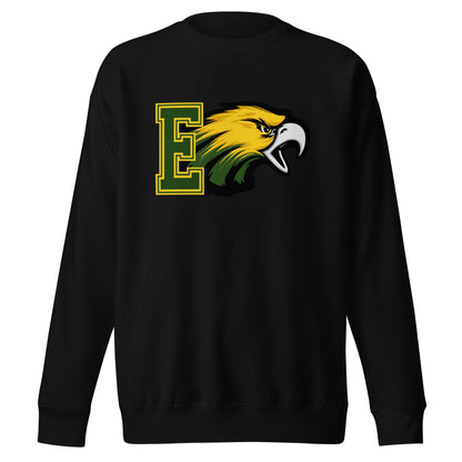 Performance | Crewneck | Evergreen Junior High | Mascot Logo