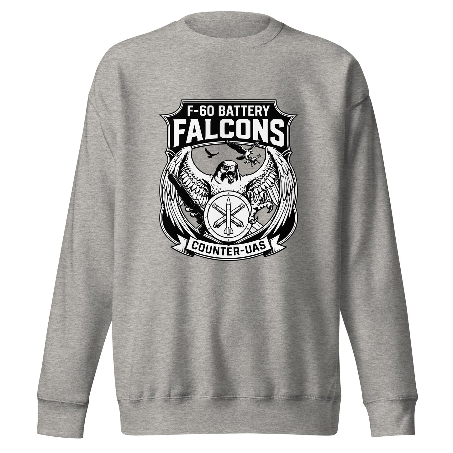 Performance | Crewneck | F - 60th ADA | Falcon Shield Logo