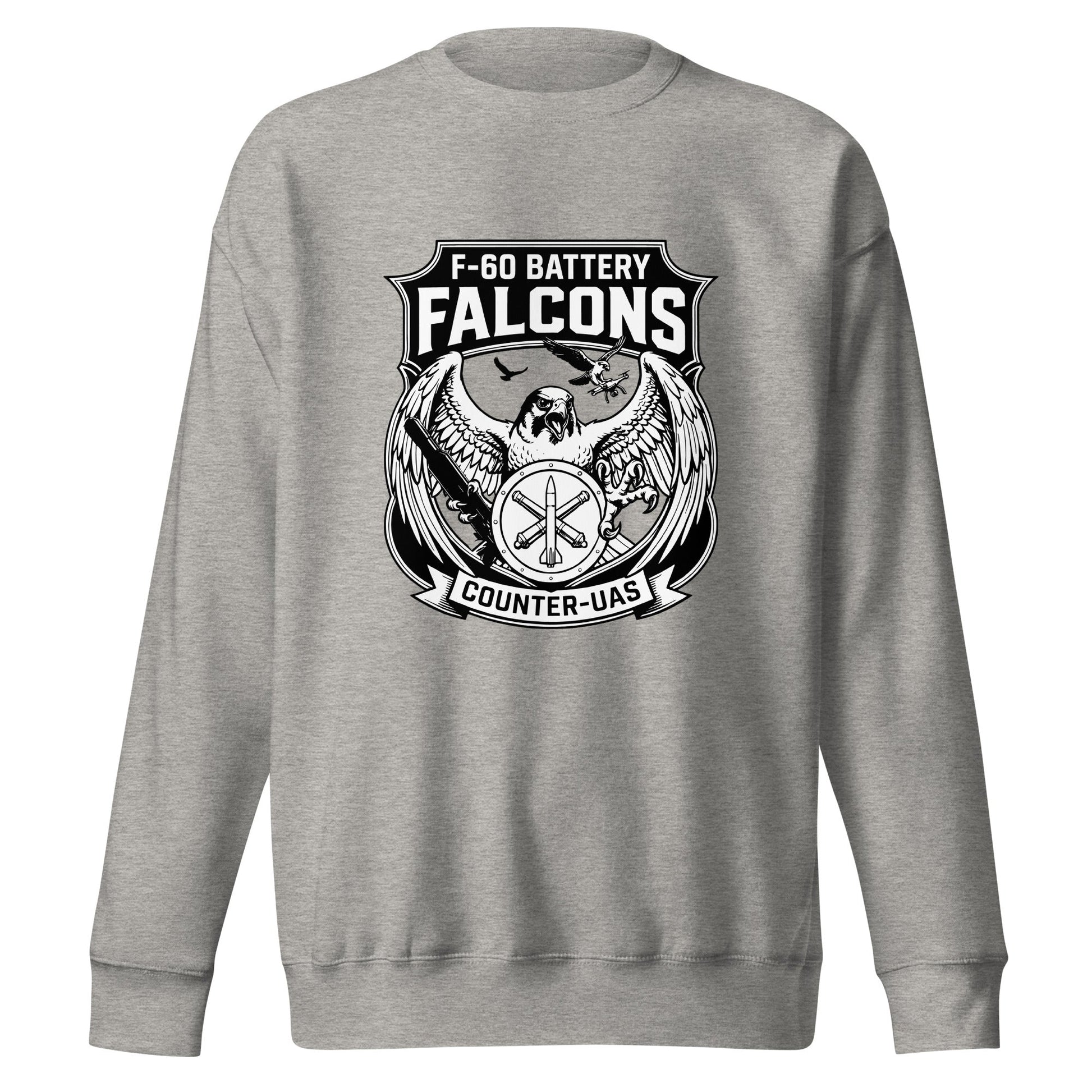 Performance | Crewneck | F - 60th ADA | Falcon Shield Logo