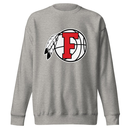 Performance | Crewneck | Fallbrook Basketball | Retro Logo