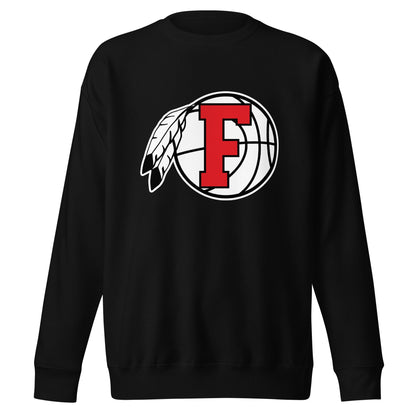 Performance | Crewneck | Fallbrook Basketball | Retro Logo