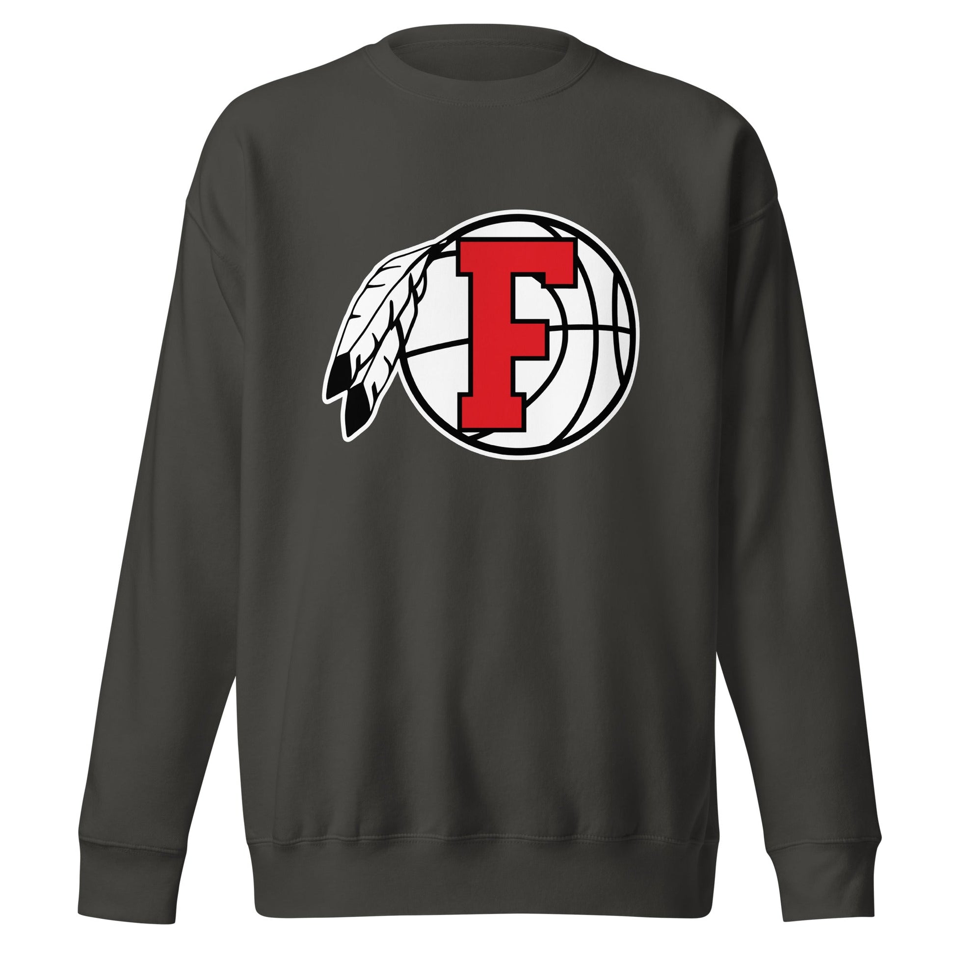Performance | Crewneck | Fallbrook Basketball | Retro Logo