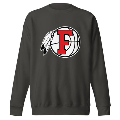 Performance | Crewneck | Fallbrook Basketball | Retro Logo