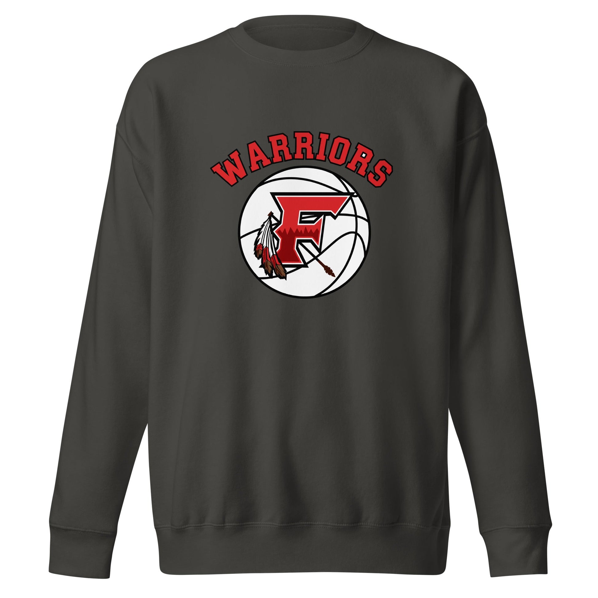 Performance | Crewneck | Fallbrook Basketball | Warriors Logo