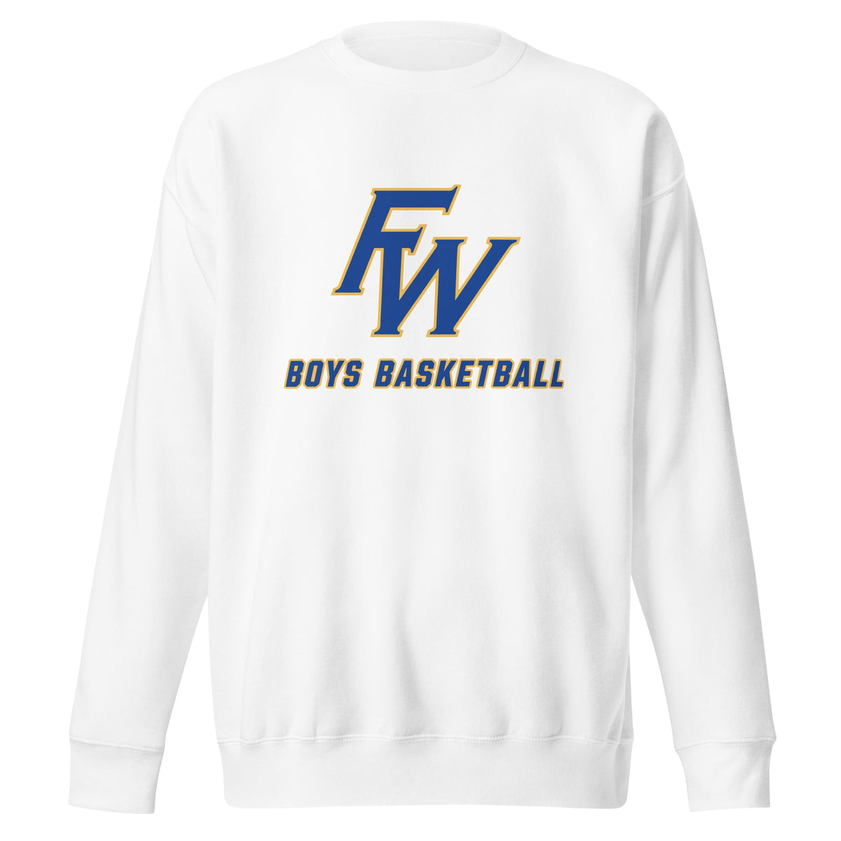Performance | Crewneck | Fayette Ware Boys Basketball | FW Crest Logo
