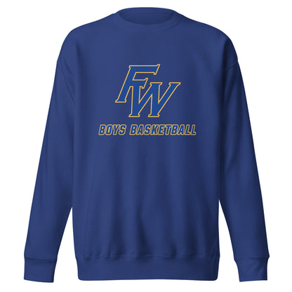 Performance | Crewneck | Fayette Ware Boys Basketball | FW Crest Logo