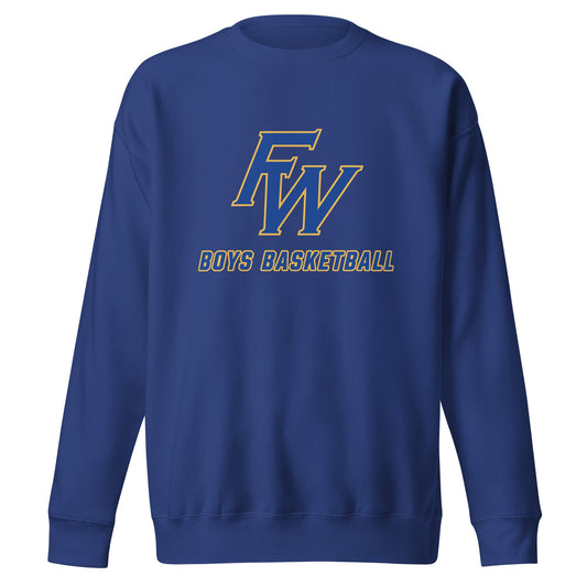 Performance | Crewneck | Fayette Ware Boys Basketball | FW Crest Logo