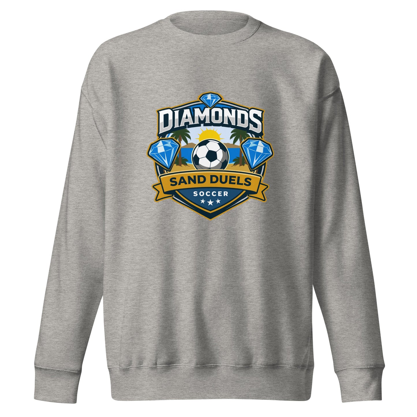 Performance | Crewneck | FC Charles: Diamonds | Crest Logo