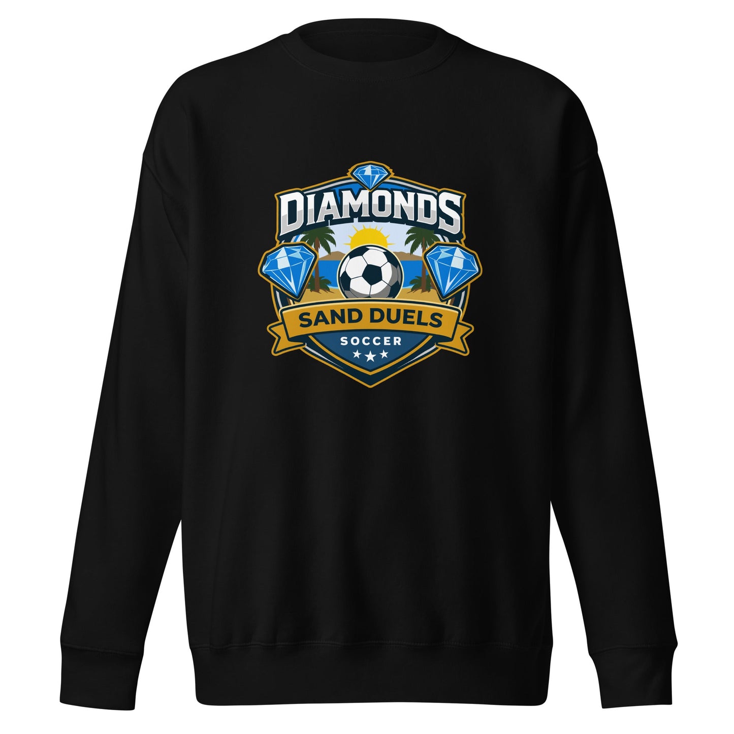 Performance | Crewneck | FC Charles: Diamonds | Crest Logo