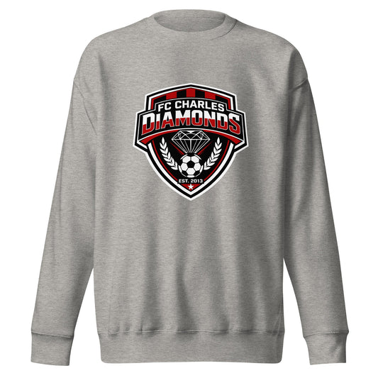 Performance | Crewneck | FC Charles: Diamonds | Emblem Logo
