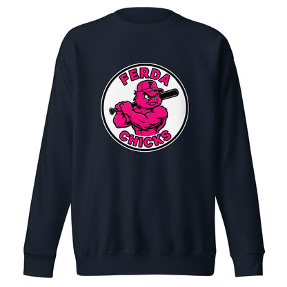Performance | Crewneck | FerDa Chicks | Badge Logo