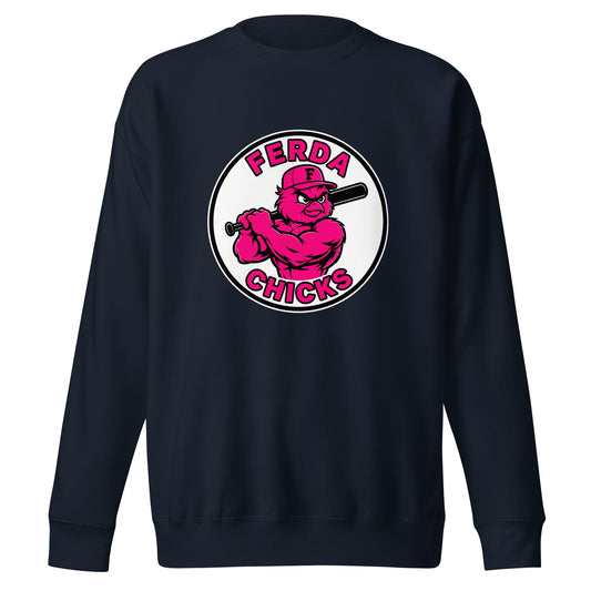 Performance | Crewneck | FerDa Chicks | Badge Logo