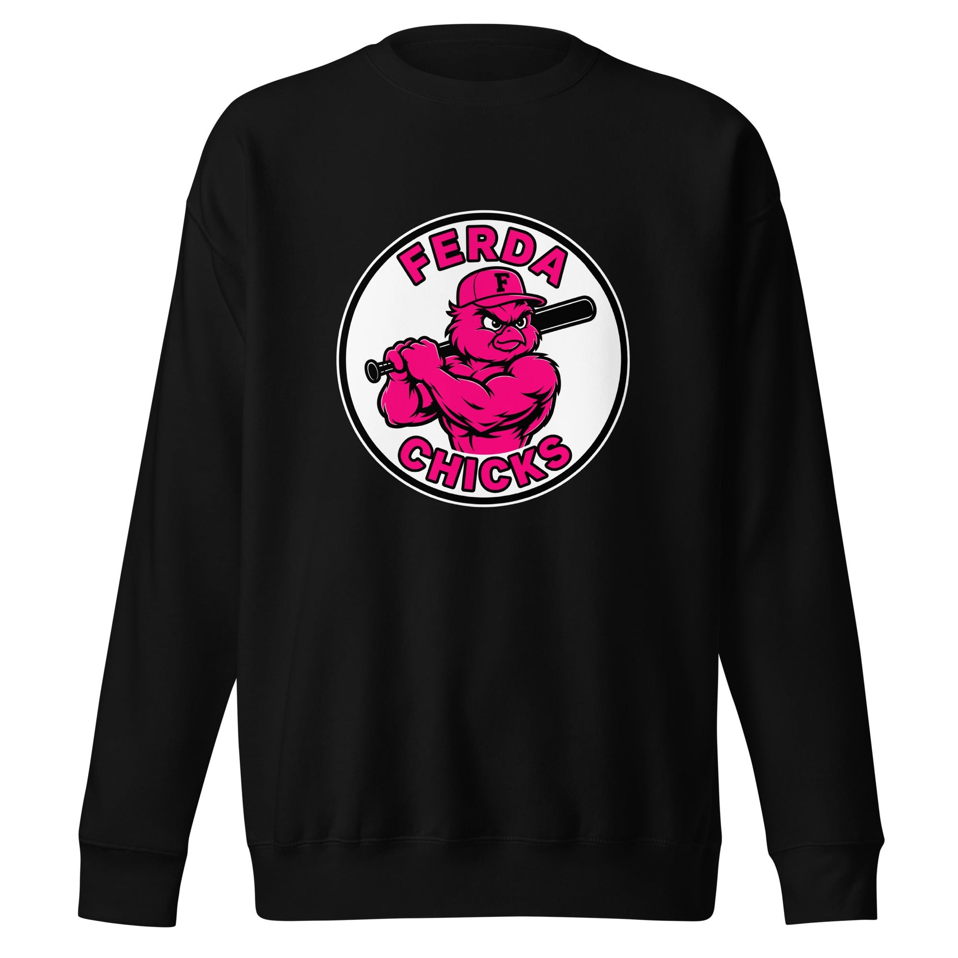 Performance | Crewneck | FerDa Chicks | Badge Logo