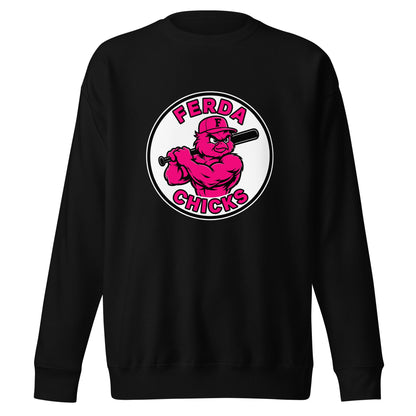 Performance | Crewneck | FerDa Chicks | Badge Logo