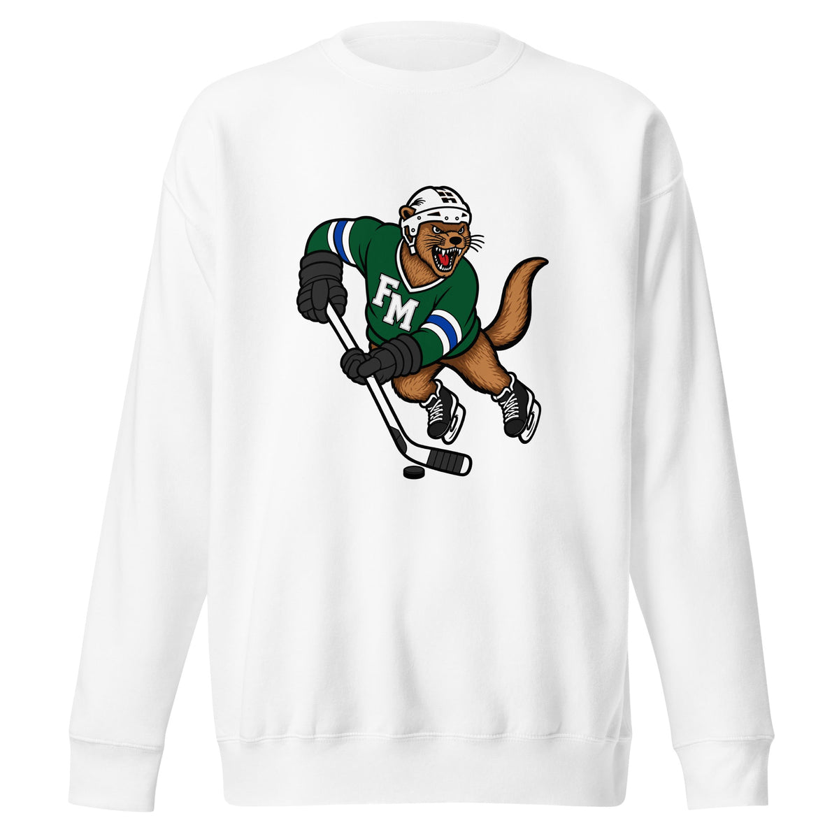 Performance | Crewneck | Fighting Mongooses Hockey Club | Vanguard Otters Logo